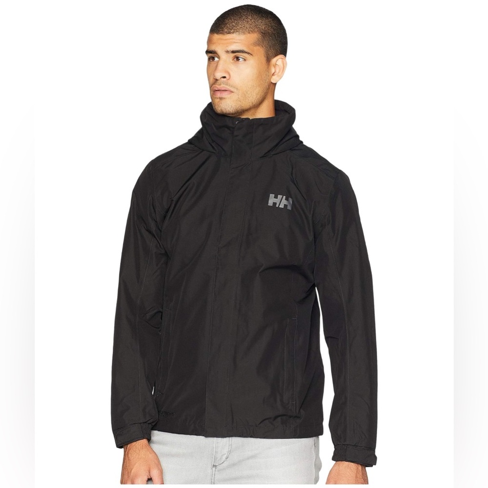 Helly Hansen Jacket Mens S Dubliner Insulated Waterproof Helly Tech Hooded Coat